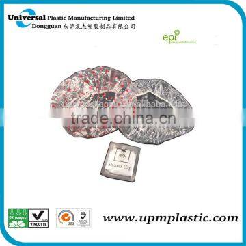 disposable plastic shower cap