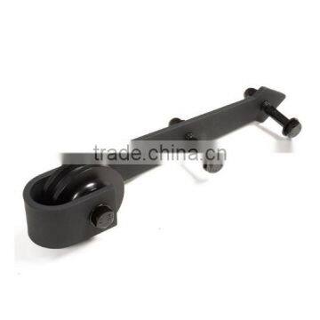 Antique Barn Door Hardware Horseshoe Sliding Door Hangers Track Roller Wheels photo-6