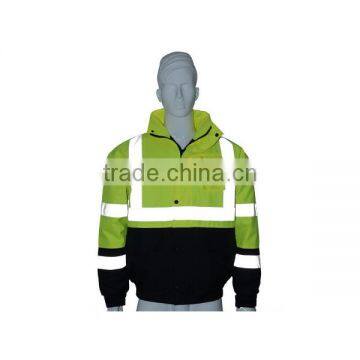 Hi Vis 3M Reflective Tape Hoodies Jacket photo-3