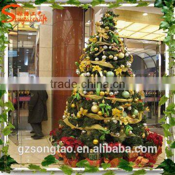 Variety of unique solar christmas tree different sizes christmas tree with led lights