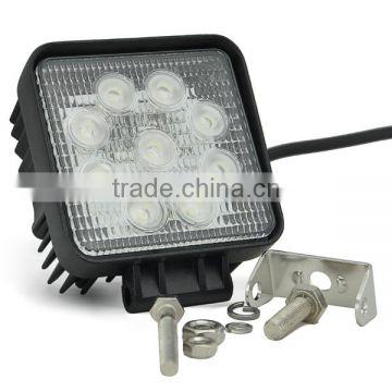 24W LED work light square truck light 12/24 volts DC