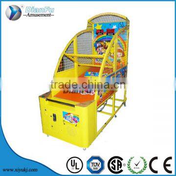 Dianfu arcade coin operated type cheap in india basketball game machine on sale