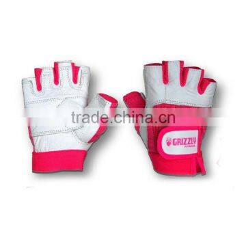 Ladies Leather Weight Lifting Gloves