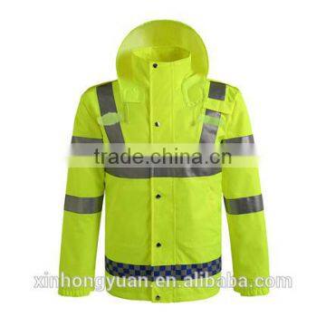 Blue Waterproof Safety Reflective Jacket for Night Work and Cleaner, Safety Guard photo-3
