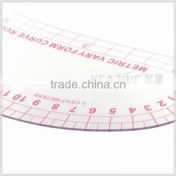 Kearing Durable Plastic 61 cm Metric Garment Curve Ruler / Fashion Design French Curve Template # 6261 photo-6
