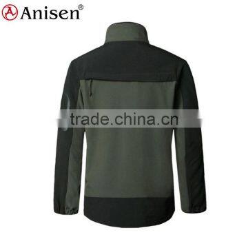 Hot Sale Zipper Collar Outdoor Men's Reversible Softshell Jacket photo-2