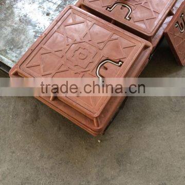 Fiberglass Manhole Cover With Mesh (size From 30x30 to 80x80cm) photo-4