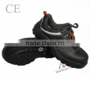 PU bottom senior head layer cowhide steel toe safety shoes from Huaan