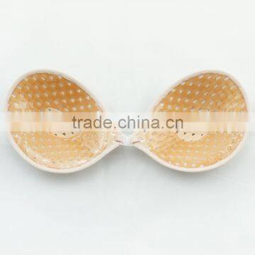 Sexy and Comfortable Stealth Seamless Self Adhensive Fancy Lace Bra photo-2