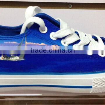 2014 Royal Blue China Canvas Shoe