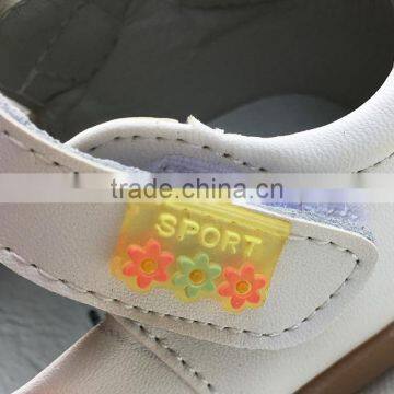 Baby Real Leather Shoes Girls Pink Bowknot Sandals School White Tiny Bow Shoes photo-6