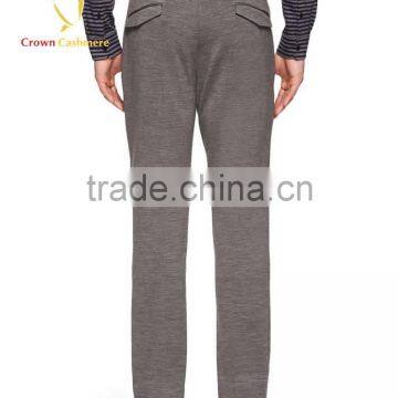 Pure Cashmere Loose Mens Custom Lounge Jogger Pants