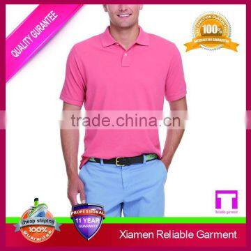 Knit Collars White Men Polo Shirt Supplier in China photo-4