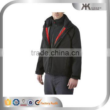 Mens 100% Cotton Quilted Bomber Jacket/warm Winter Jacket photo-2