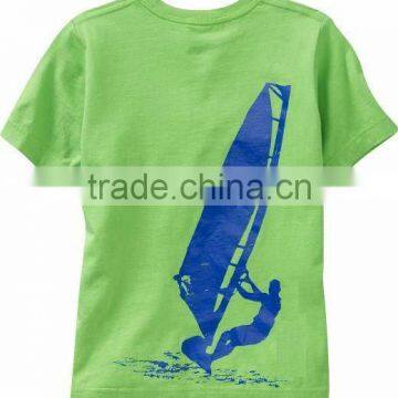 BOYS PRINTED ROUND NECK T SHIRT