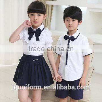 2016 Latest Dress Designs Unisex School Uniforms Children Wholesale, School Uniforms Colours photo-4