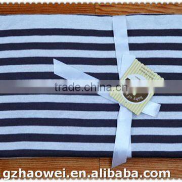 Stripe Style Knit Baby Blanket photo-5