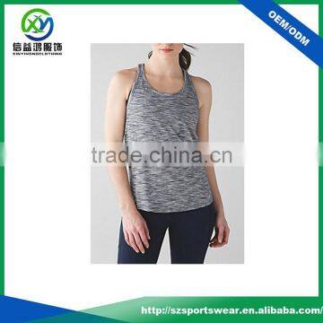 2016 Hot Selling Bamboo Fabric Nature Breathable Good Stretch Gym Tank Top / Yoga Wear Tank Top for Women photo-2