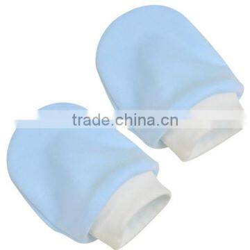 yyw.com 2015 hot sale cotton newborn solid unisex baby glove