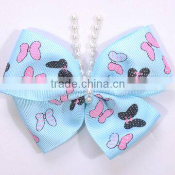 Hi-ana Ribbon 199 Butterfly Print Ribbon Animal Print Ribbon Printed Grosgrain Ribbon photo-3