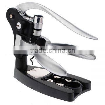 Rabbit Shape Red Wine Opener Tool Kit Cork Bottle Tire Corkscrew Collar Pourer Gift Set With Bo Wine Accessory photo-2