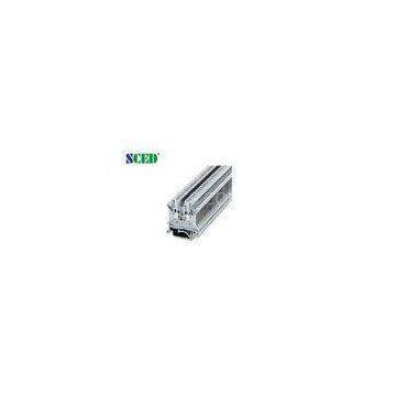 5.2mm Width Rail Mounted Terminal Blocks , 600V 20A AWG 28 - 12 Din Rail Terminal Block