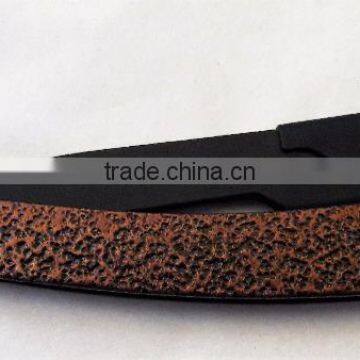 Barber Shaving Razor Cut Throat Razor With Texture Handle photo-5
