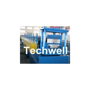 Top Hat Channel Cold Roll Forming Machine for Steel Furring Channel Profiles