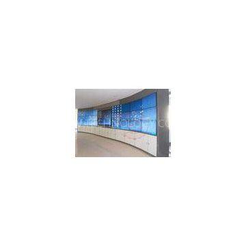 47 inch curved video wall 800nits high brightness 4.9mm ultra narrow bezel