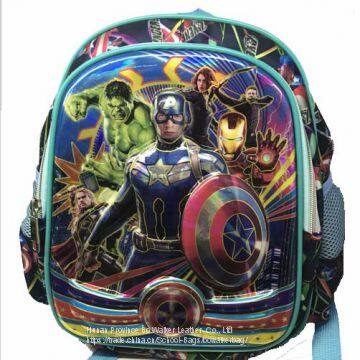 12-inch cute boys toddler children's backpack, 3D EVA kids' backpack, baby bag for Kindergarten and pre-school