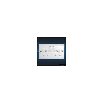 Switched Socket, wall switched socket,13a switched socket(BS Standard)