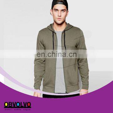 Designer zipper fashion brand man hoody