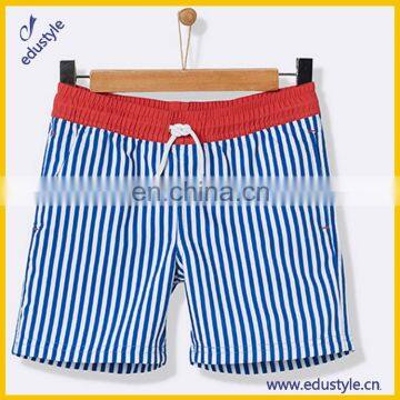 Mens Stripe Swim Shorts/Baggy Pants With Elastic Waistband