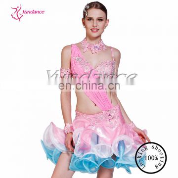 2016 Latin Dance Dress For Ladies L-1095