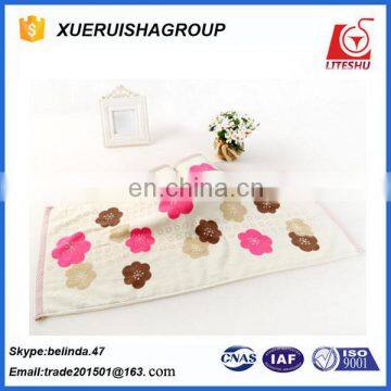 durable eco-friendly printed towels cotton fabric