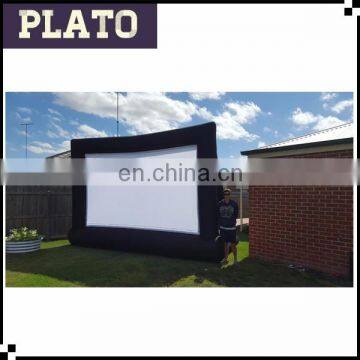 Outdoor projection movie screen air blown screen for sale