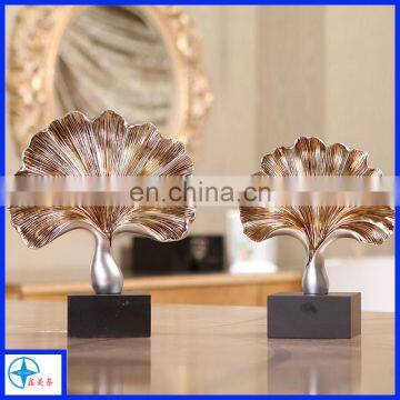 resin gingko home decoration