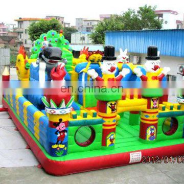 Inflatable bouncy amusement park equipment toy