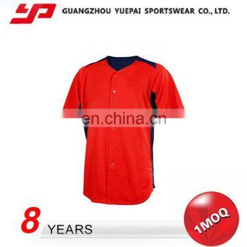 Best Quality Breathable Unique Style Baseball Jersey Importers