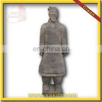 Famous Life Size Clay Chinese Warrior Sculpture CTWH-2016