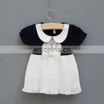 JQBD015 Muslim Maxi Dresses Baby Girls Clothes Costume Children Short Sleeve Chiffon Dress