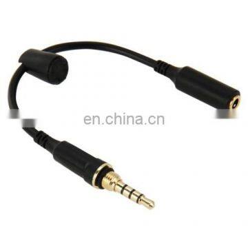 Replacement Cable 3.5mm Female to Male Cables with Seal Cap for iPhone 5