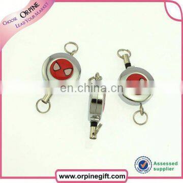 customized zinc alloy badge reel factory wholesale