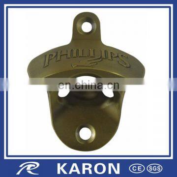 Custom Made Alloy Bottle Opener Wall Mount Wholesale