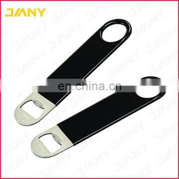 Personalized Design Stainless Steel Soda Bottle Opener with Rubber Coated