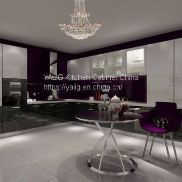 YALIG Polymer PETG Kitchen Cabinet