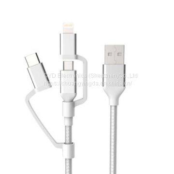 Factory direct sell universal multi-purpose USB charging cable