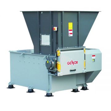 wood shredder/HDPE single shaft shredder/plastic machine/recycling machine