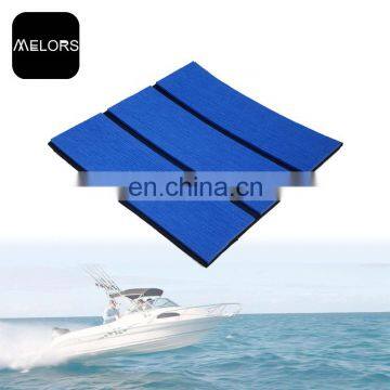 Melors 90in x 23in Non Skid Adhesive Pads EVA Boat Foam Flooring Sheets Padding For Decks