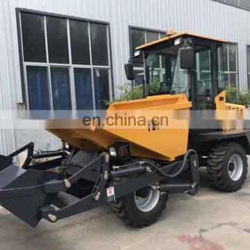 Construction  Hot Sale 3 Ton Hydraulic Mini Dumper with self loader